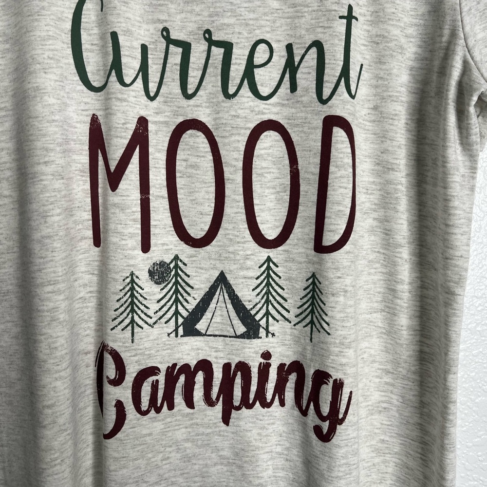 NWT Maurices Current Mood Camping Graphic Tee Small - Picture 3 of 6